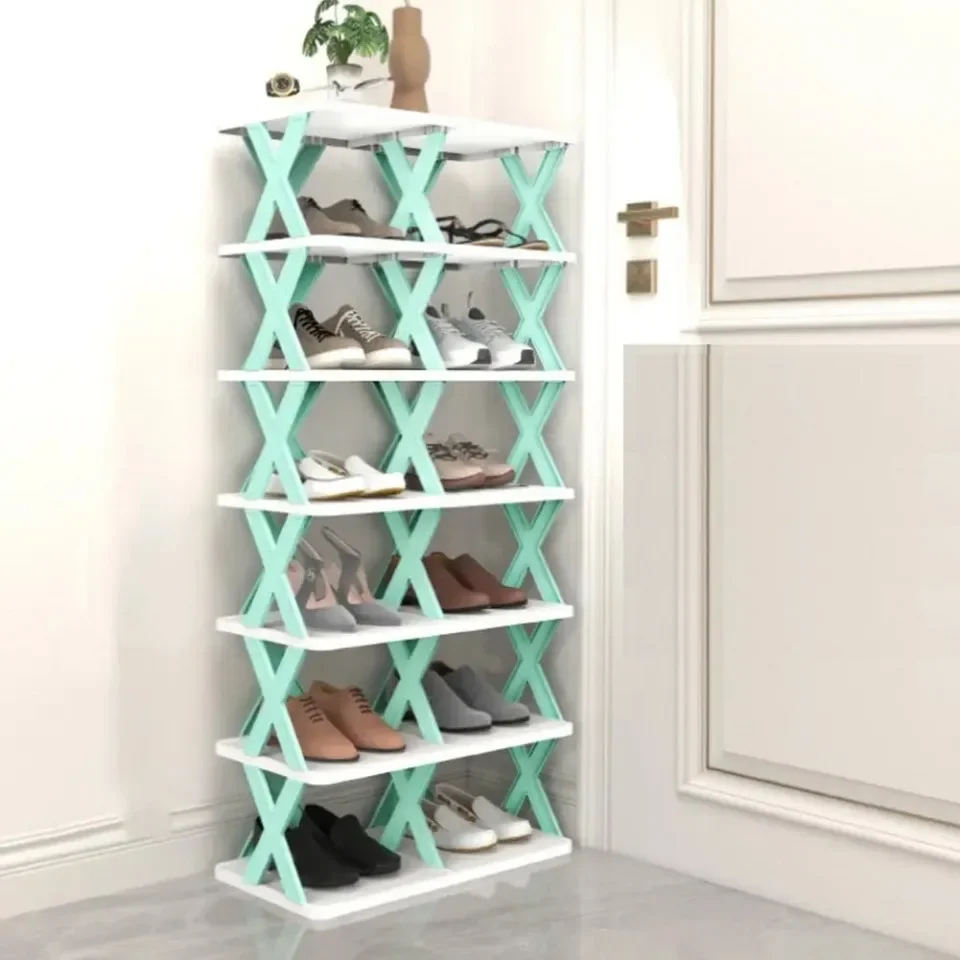Multi-layer Household Storage Rack Removable Space Saving Shoe Rack_voghion.com