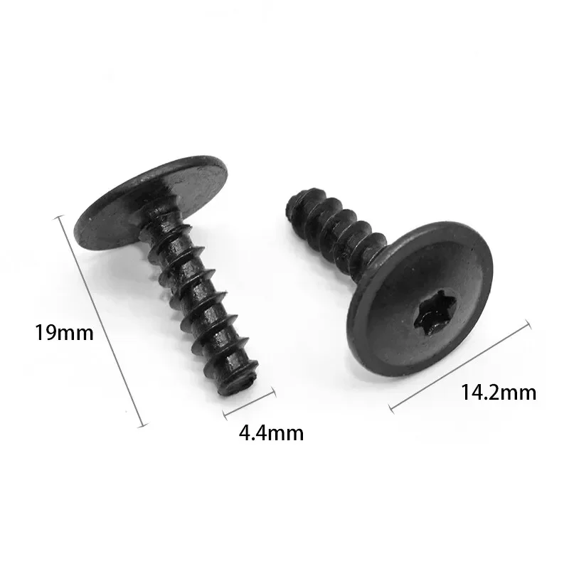 Car Accessories Auto Fasteners Car Screws 20/40/60pcs M5*16mm Fender Liner Screw Splash Guard Screws T25 Torx Drive For VW Audi N90775001