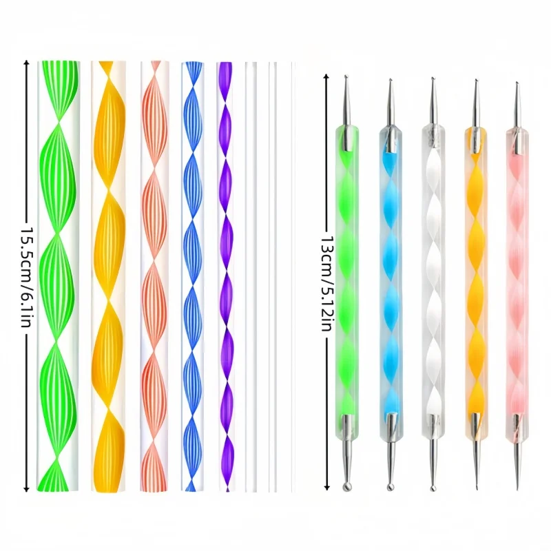 Mandala Dotting Tools 13pcs/8pcs/5pcs diy graffiti embellishment drawing stick template dot dot drill pen combination