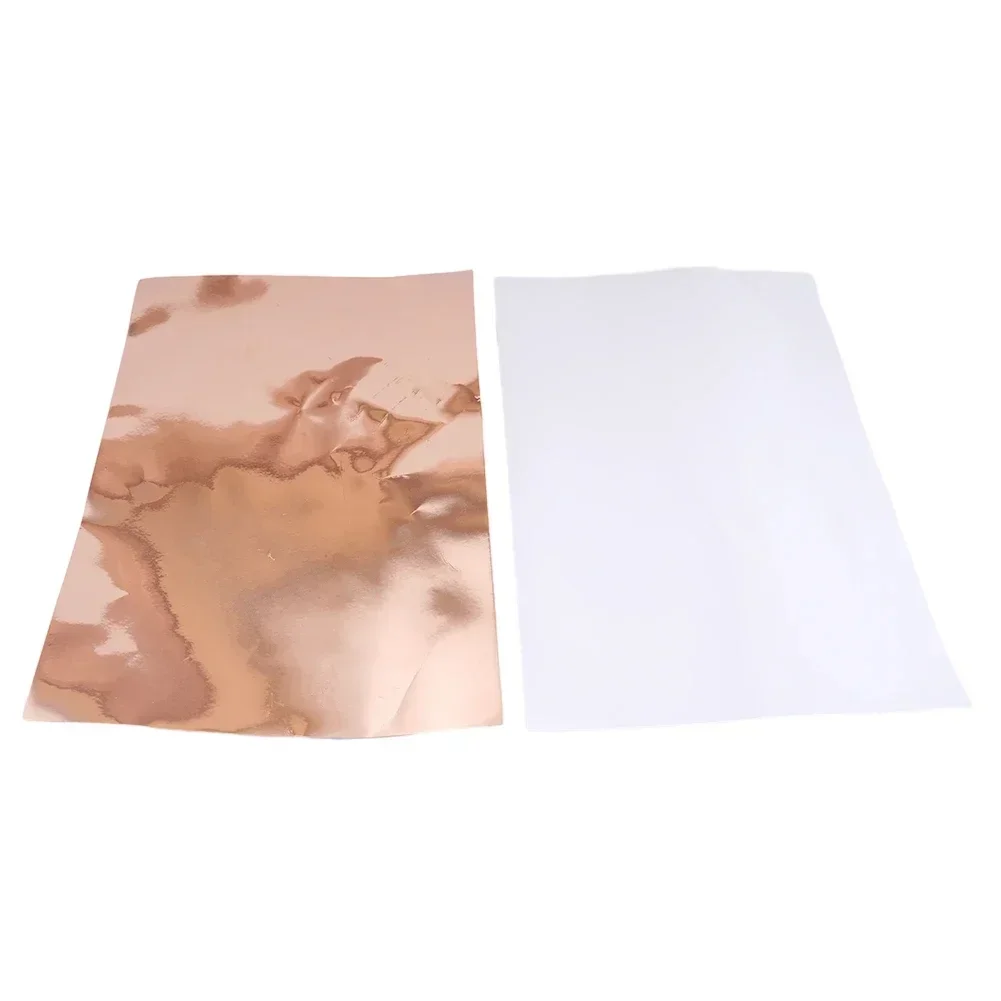 4 PCS Guitar Copper Shielding Sheet Foil Tape-20x30cm Sheet Self-Adhesive Guitar Copper Foil Tape Waterproof