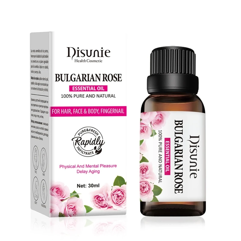 

30ml Natural Rose Oil Soothing Nourishing for Full Body Massage Neck Scraping