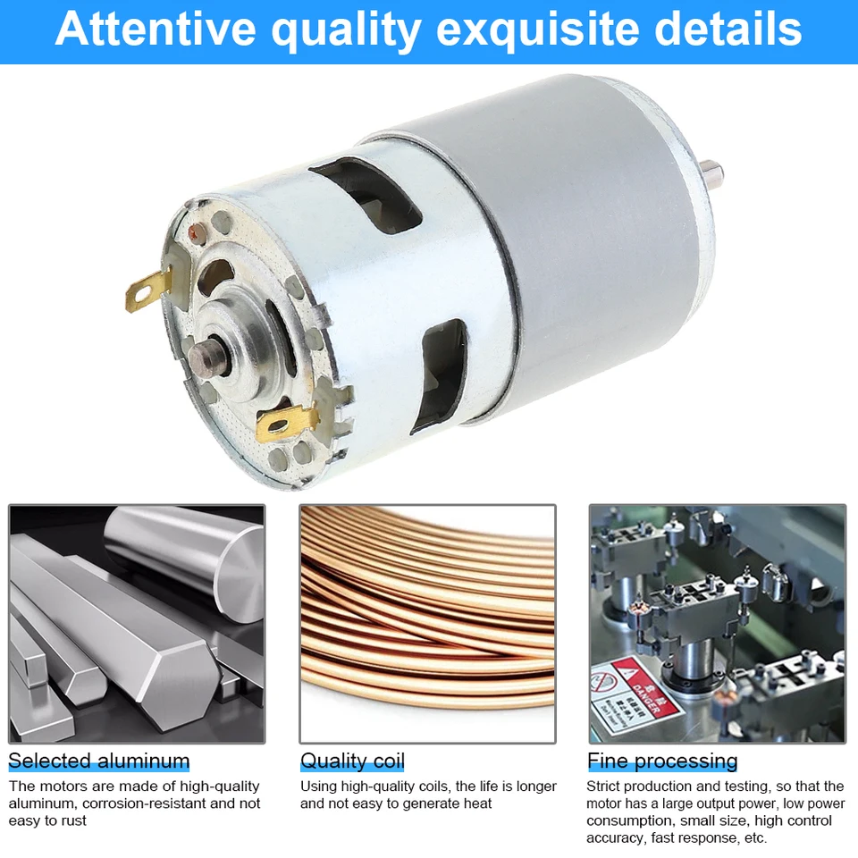 DC12V-24V 17200RPM Potenza Ad Alta Veloc&agrave; Di 130 Micro