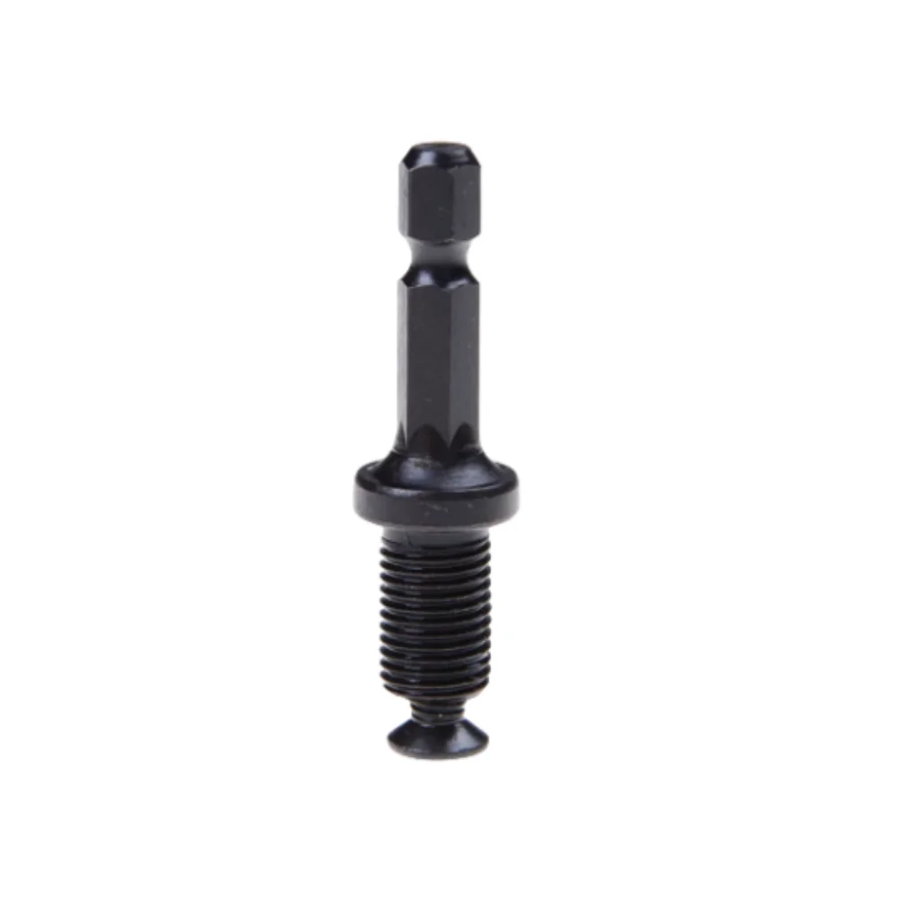 

1/4 Hex Shank Adapter To 3/8"-24UNF Male Thread Screw For Drill Bit Chuck Steel Impact Socket Adapter 1/4 Hex Shank Adapter