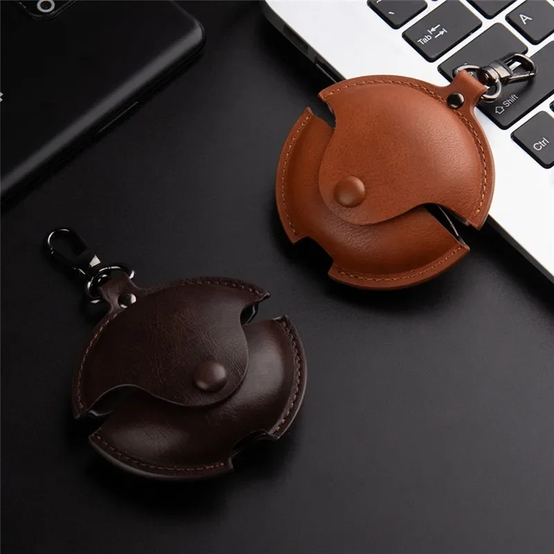 Premium Leather Protective Case for Bluetooth Headsets - Soft, Simple, Anti-drop Design