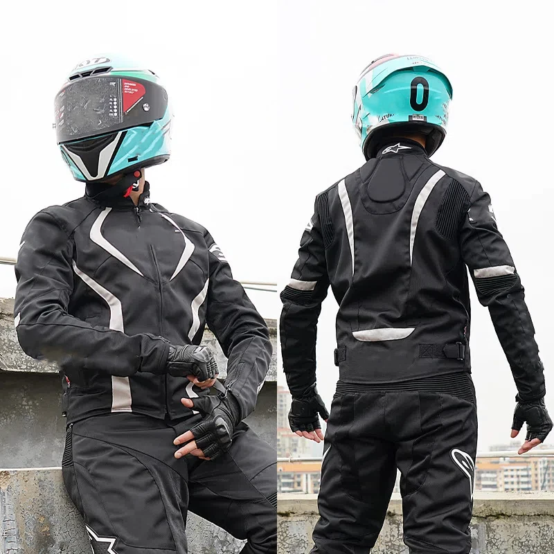 Traje De Piel De Motocicleta Una Pieza - Con Protecciones TPU Y Kevlar, Ideal Para Carreras Y Rutas
