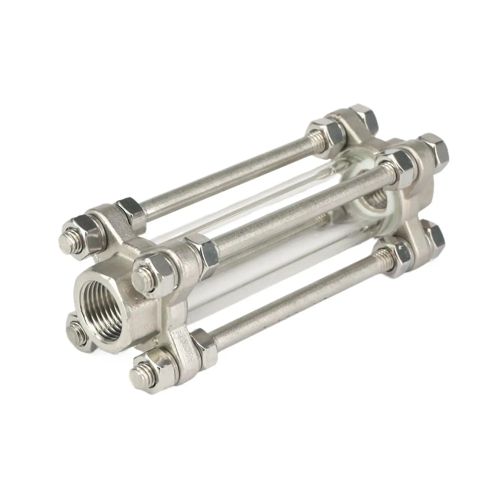 1/2 "BSPT Weiblichen SUS304 Edelstahl Fluss Anblick Glas Dioptrien 85 PSI