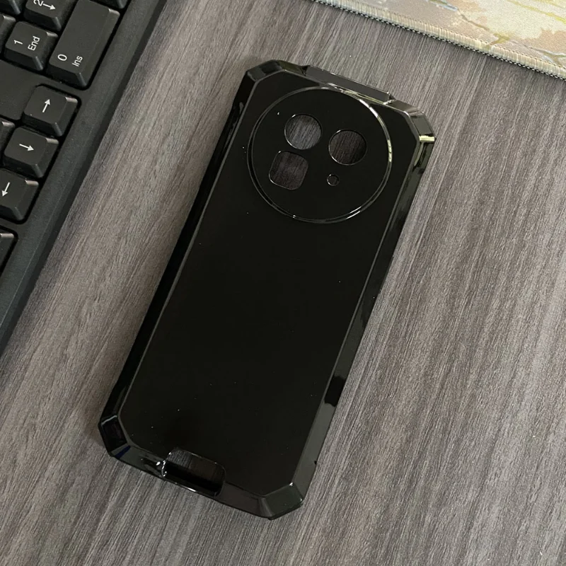 Blackview Soft TPU Clear Black Silicone Protective Phone Case
