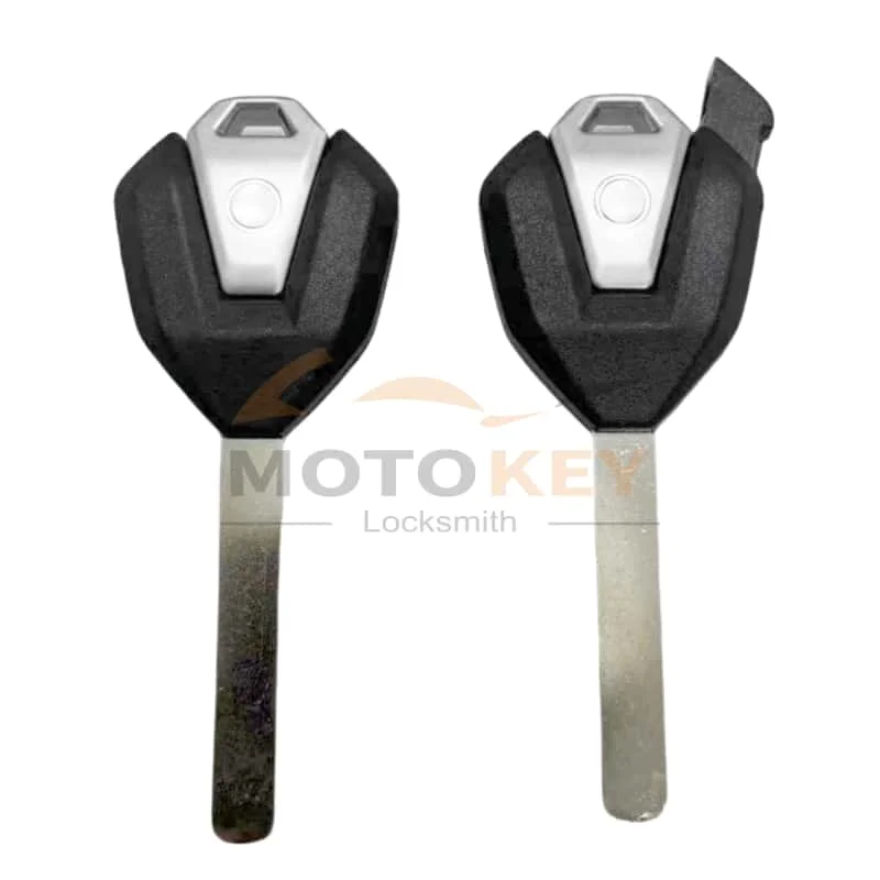 CFMOTO 250 SR NK 450 SR 650 MT GT 700 CLX 800 MT용 블랭크키 오토바이 교체용 미가공 도난방지 칩 삽입 키