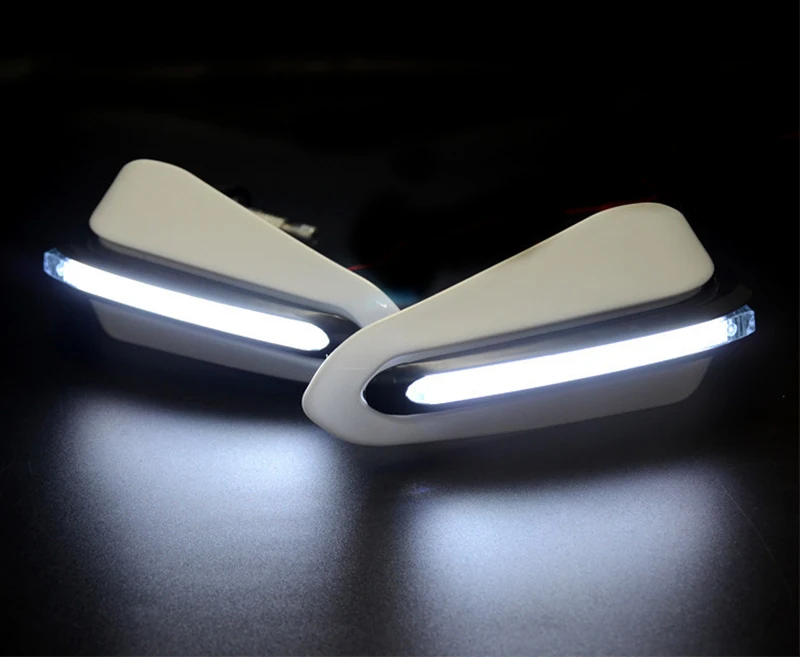 

Motorcycle Hand Guards with Led Lights Turn Signal Indicators Motocross Accessories Part for Honda Shadow 400 600 Vlx 750 1100