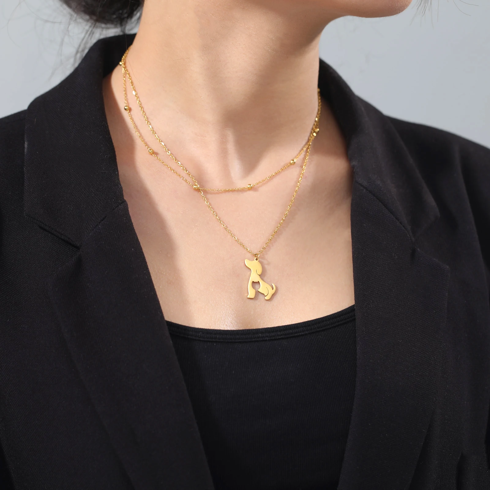 Cat Dog Necklace