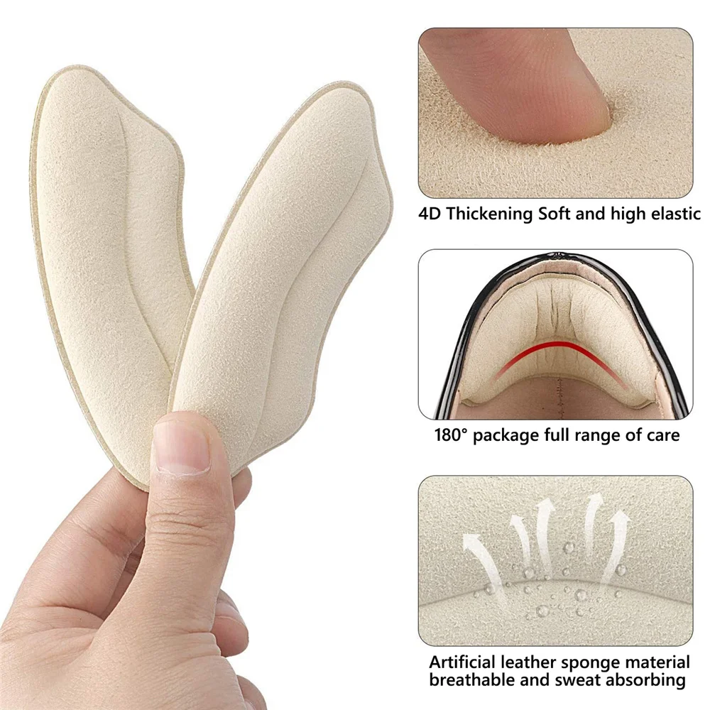 Heel Slip Premium Filler Improved Shoe Fit Heel Grips Liner Back of Cushions Insert Pads Prevent Too Big Shoe heel patch insole heel protector heel protector pads heel insoles heel cushion insole heel cushion protector heel protector patches heel socks heel grips