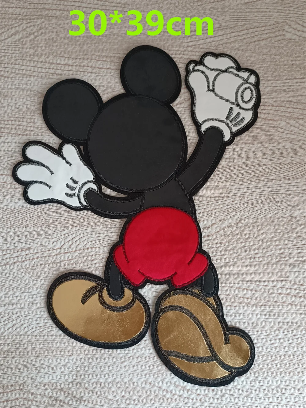 Pcs ] Mickey Mouse Embroidered Stickers On Kids Adult Clothing Minnie Mouse  Large Sequin Sparkly Stickers for Clothing DIY - AliExpress