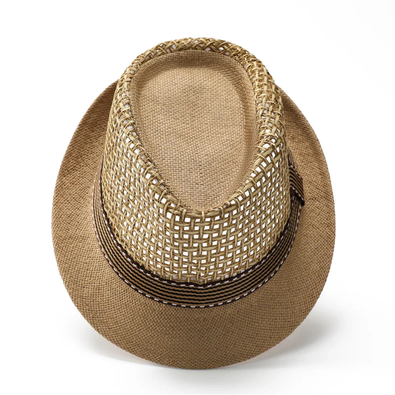 Cappello Fedora Unisex Keusyoi In Lana E Cotone - Tesa Media, Nero, Quattro Stagioni, Per Uomo E Donna