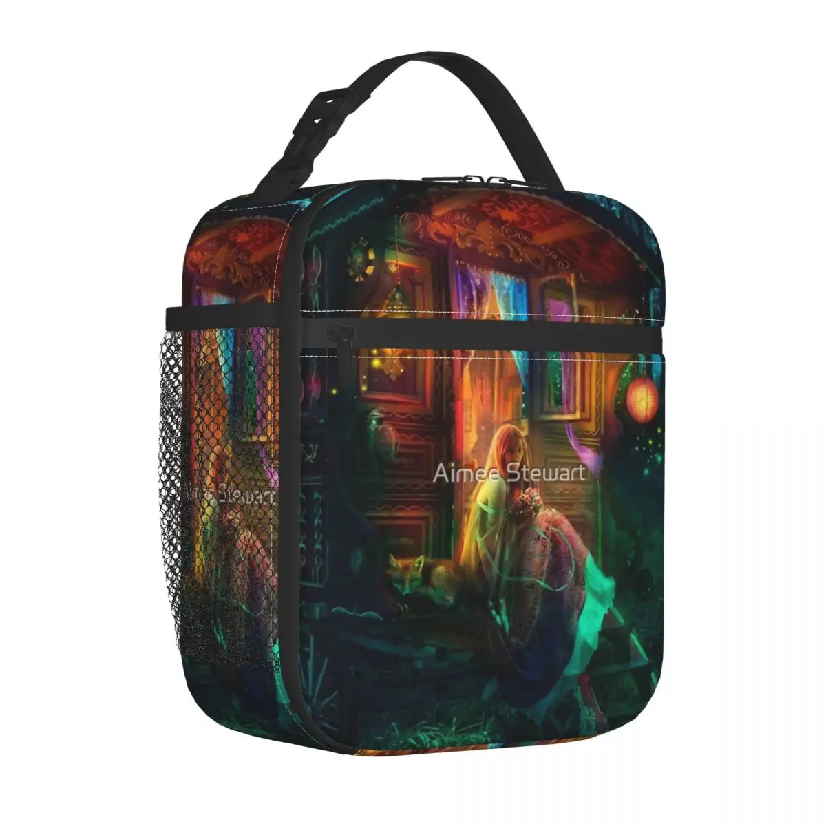 

Изолированная сумка для обеда с цыганским светлячком, модная школьная сумка из Оксфордской ткани в разных стилях