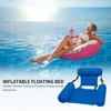 Inflatable Mattresses Water Swimming Pool Accessorie Hammock Lounge Chair Pool Float Water Foam Board Toys Float Mat Pool Rafts 6
