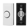 Plastic Hard Wiring Press Button Press Button Push Press White 86MMX37MMX22MM Chime Bell Door Bell Inserts Wall 2
