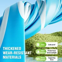 Inflatable Pool 3/2.6/2.1M Large Family Pools Swimming Pool with Canopy Children's Outdoor Removable Basen Toys for Kids Adult 4