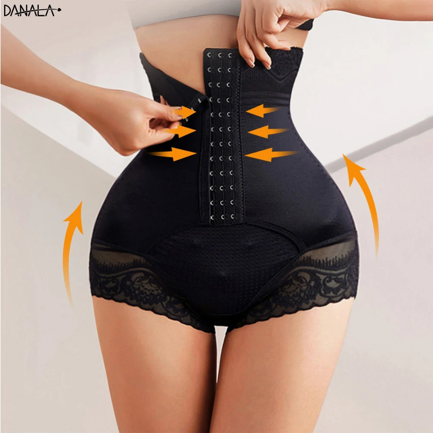 DANALA Tummy Control Panties Women Body Shaper High Waist Shaper Pants Seamless Shapewear Postpartum Panties Waist Trainer spanx thong