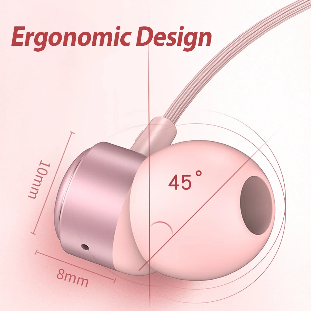 USB C Headphone HiFi Bass Stereo Volume Control Mic Type C 3.5mm Wired Earbuds For Galaxy S25 S24 S23 Ultra iPhone 16 15 Pro Max 2