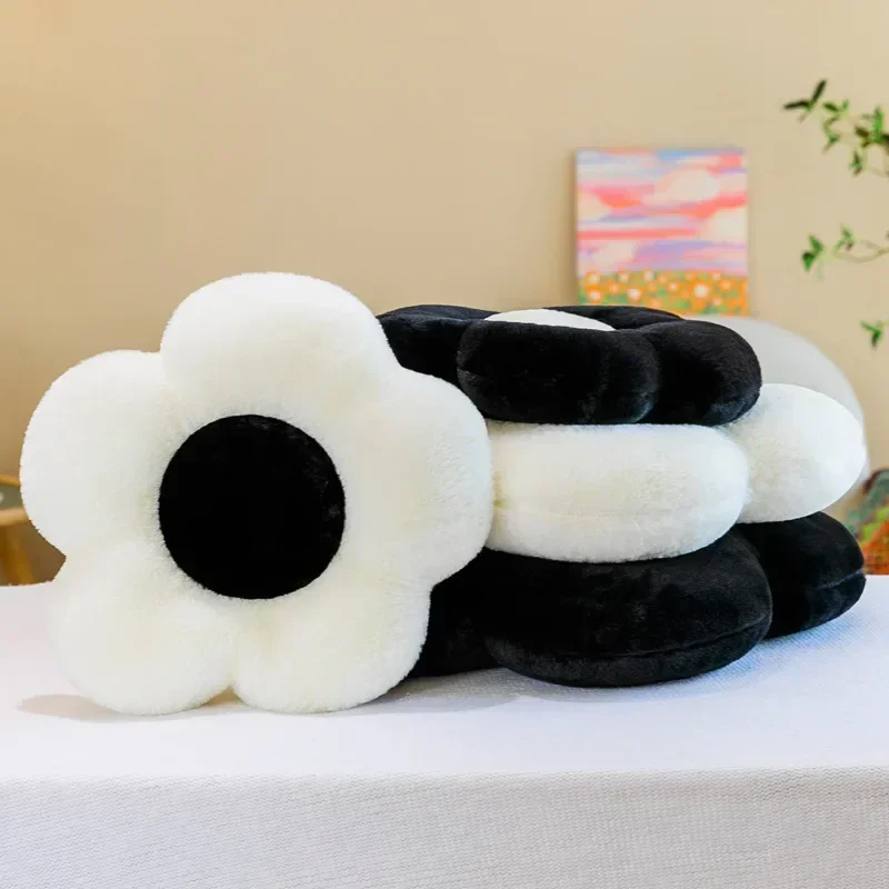 Office Sofa Chair Student Cushion Petal Futon Sun Flower Throw Pillow Cushion Home Bedroom Flower Soft and Comfortable