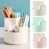 Household Plastic Pen Holder Rotatable Multifunctional Makeup Brush Organizer Box Large Capacity Stationery Box 1