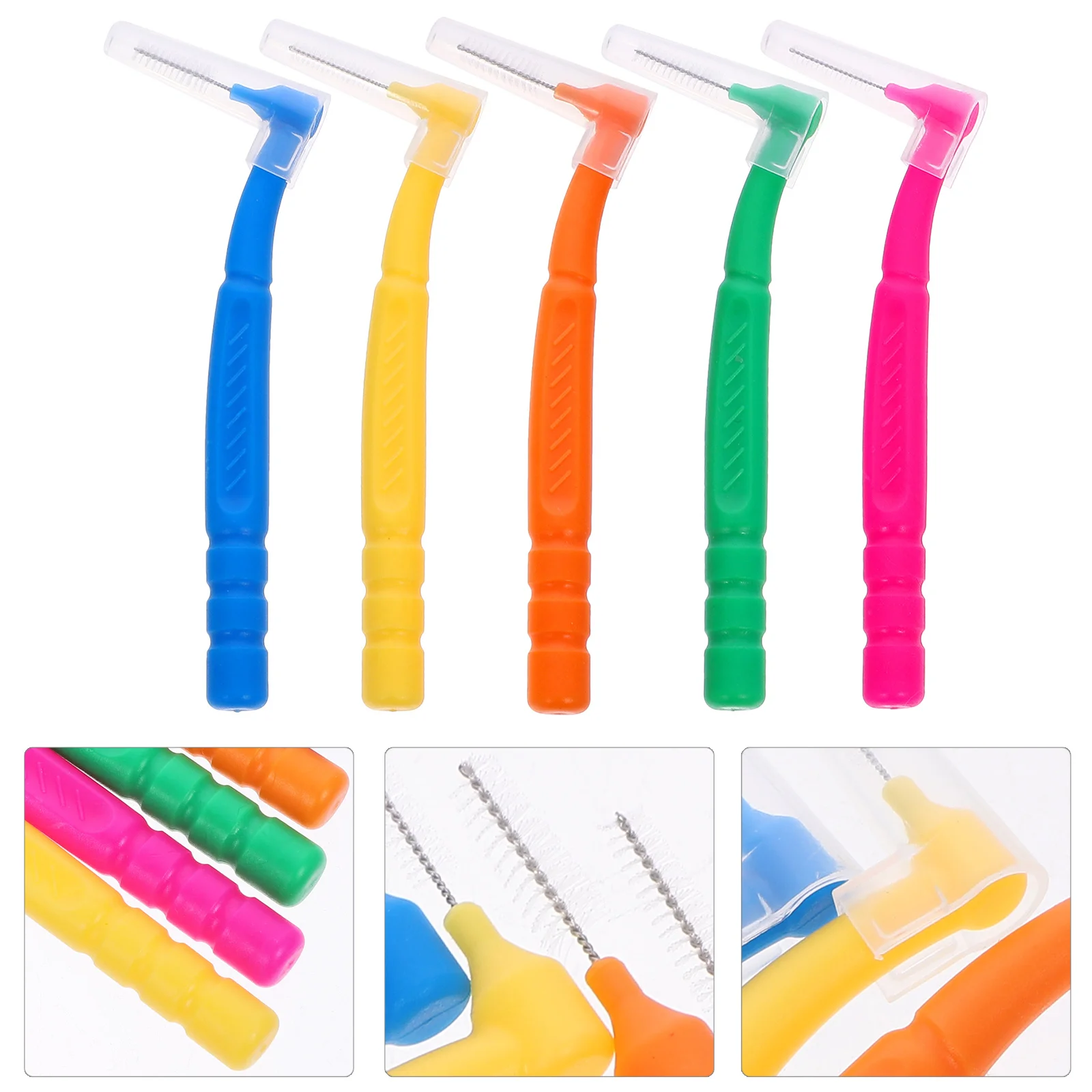 

50 Pcs Interdental Brush for Tooth Cleaning Other Oral Care Chemicals Teeth Gum