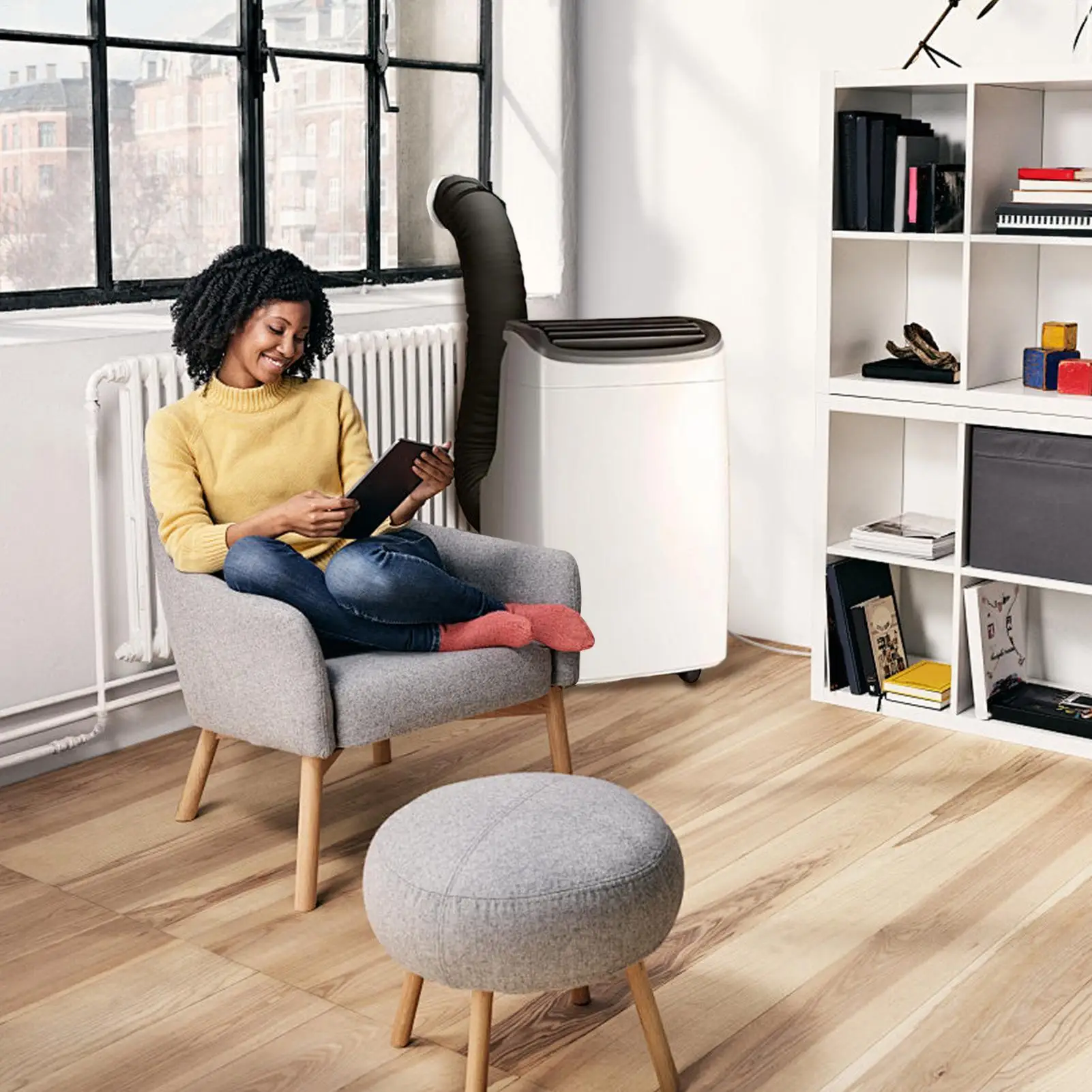 Portable Air Conditioner Hose Cover Wrap Fits Portable AC Hose Insulation Sleeve for 5" & 5.9" Diameter Exhaust Hose