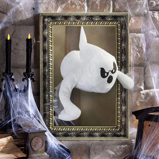 Ghosts Crashing Window Halloween Horror Ghosts Decor Masquerade Scary Party Cosplay Props For Outdoor Indoor Window Decorations - Image 2