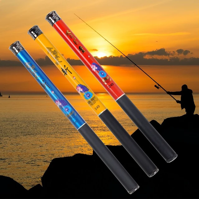 Ultralight Telescopic Fishing Rod Travel Stream Lake Hand Pole