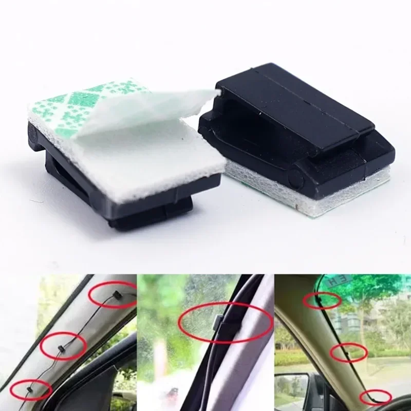 Cabilock Lot De 50 Clips De Fixation Multi-usages Pour Câbles De