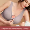 Summer Lightweight Nursing Bra for Women Front Opening One-Piece Design No Underwire Bralette for Pregnancy and Nursing Comfort 4