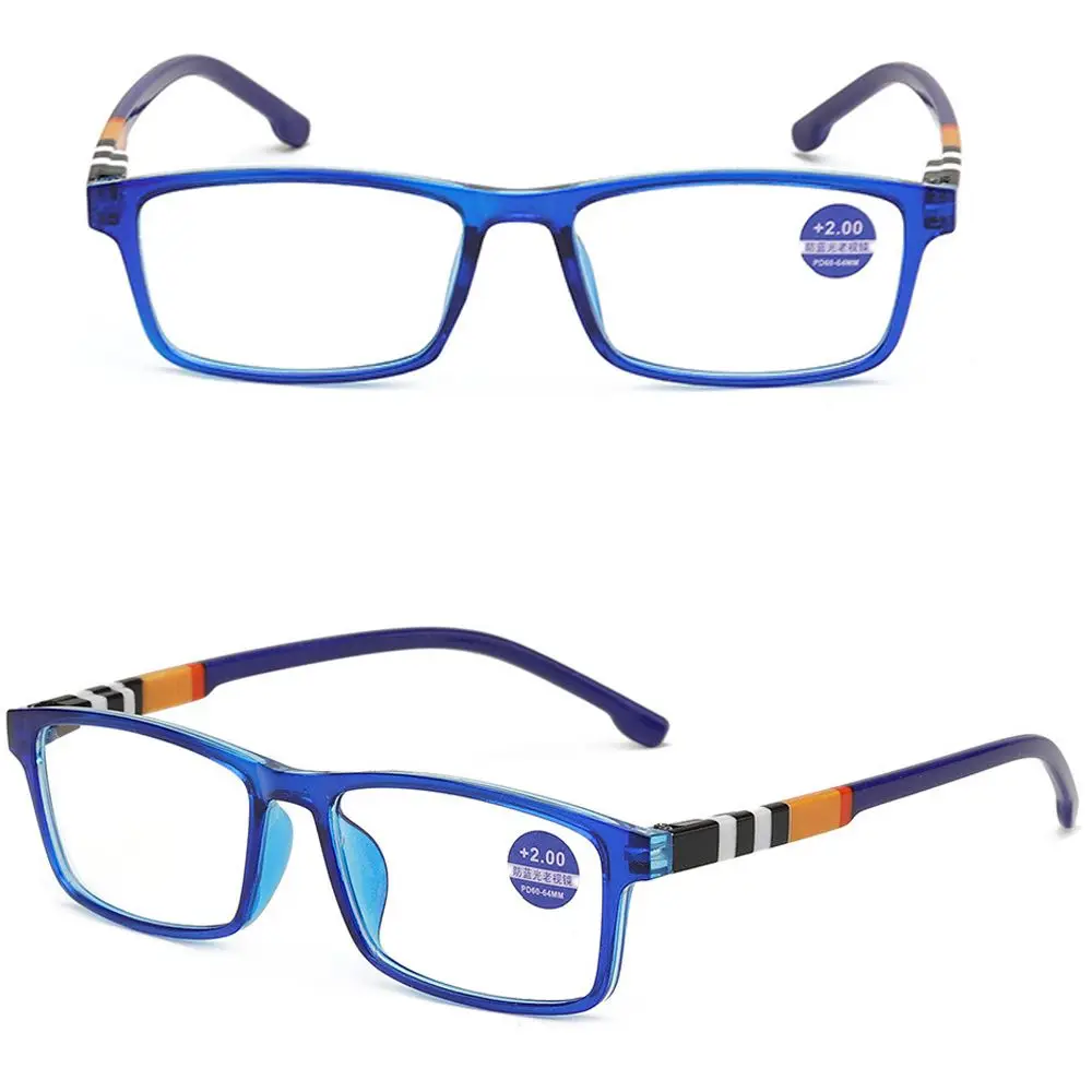 

Fashion Anti-Blue Light Reading Glasses Urltra-Light Eye Protection Men Women Elegant Comfortable Eyeglasses