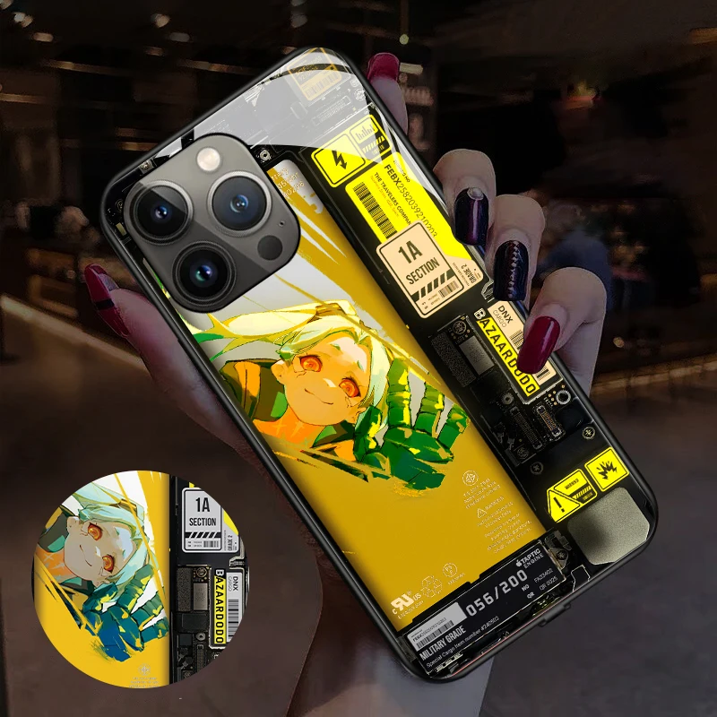 Capa Luminosa para Celular Cyberpunk, Essencial Brilhante para  Trendsetters, Moda Legal, iPhone 11, iPhone 12, iPhone 13 Pro ou Pro Max,  Iluminação Extravagante - AliExpress