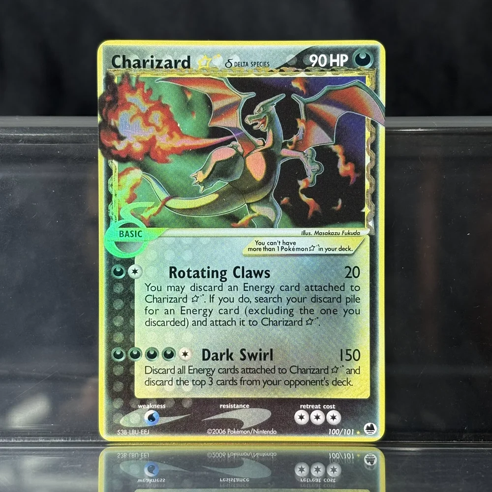 Holographic Charizard Battle Card Collection - Rare Sword & Shield & Scarlet & Violet Edition