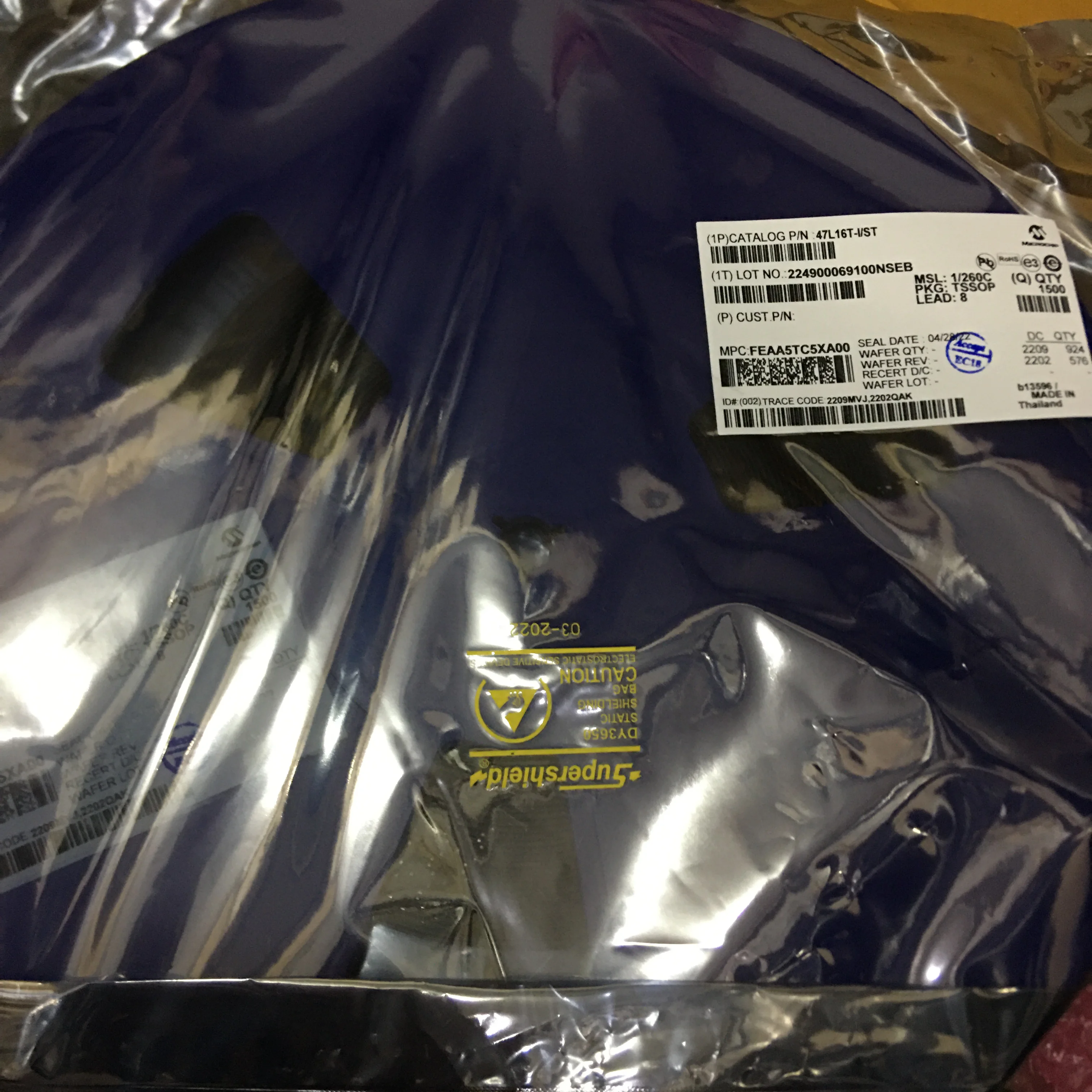 

1 PCS Static random access memory of 47L16T-I-ST 47L16-I/ST