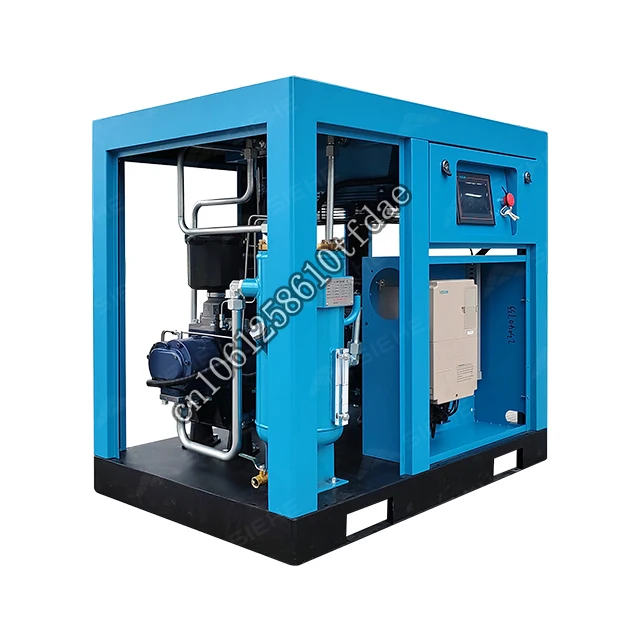 Industrial Equipments Permanent Magnet Screw Air Compressor 22Kw  Type   kaishan vsd moter 7 5kw 10hp 15hp 22hp 37kw screw air compressor in general industrial equipment