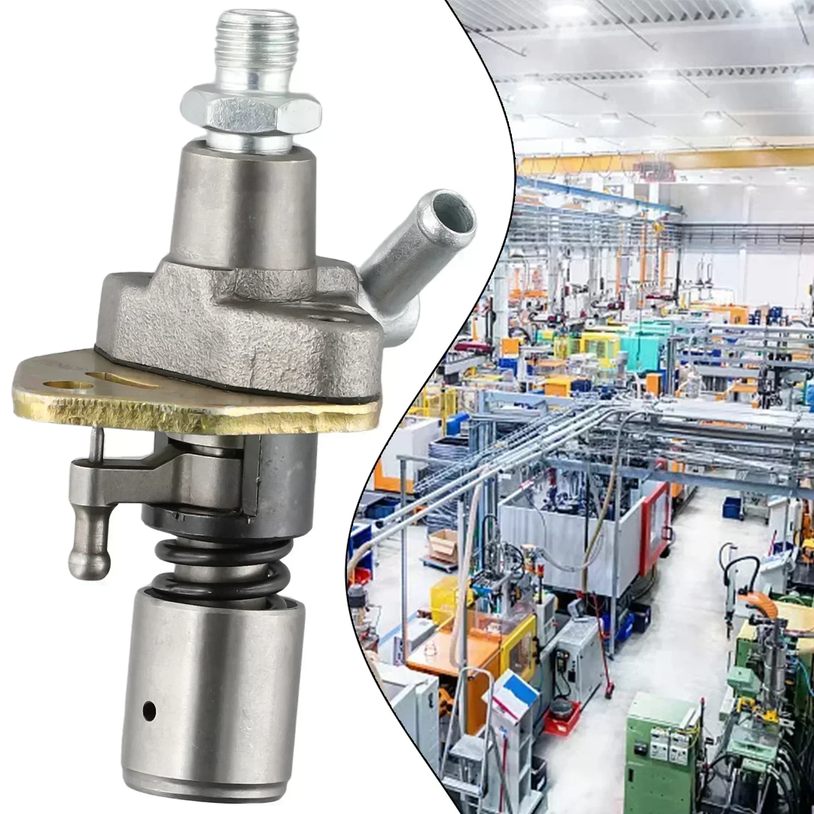 Bomba De Inyección De Combustible 178186F Compatible Con Generadores Kipor Karma KDE6500T - Repuesto De Metal Y Plástico, Fácil Instalación