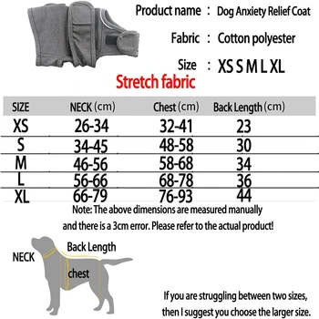 Adjustable Anti-Anxiety Calming Vest for Dogs – Soft & Comfortable 1