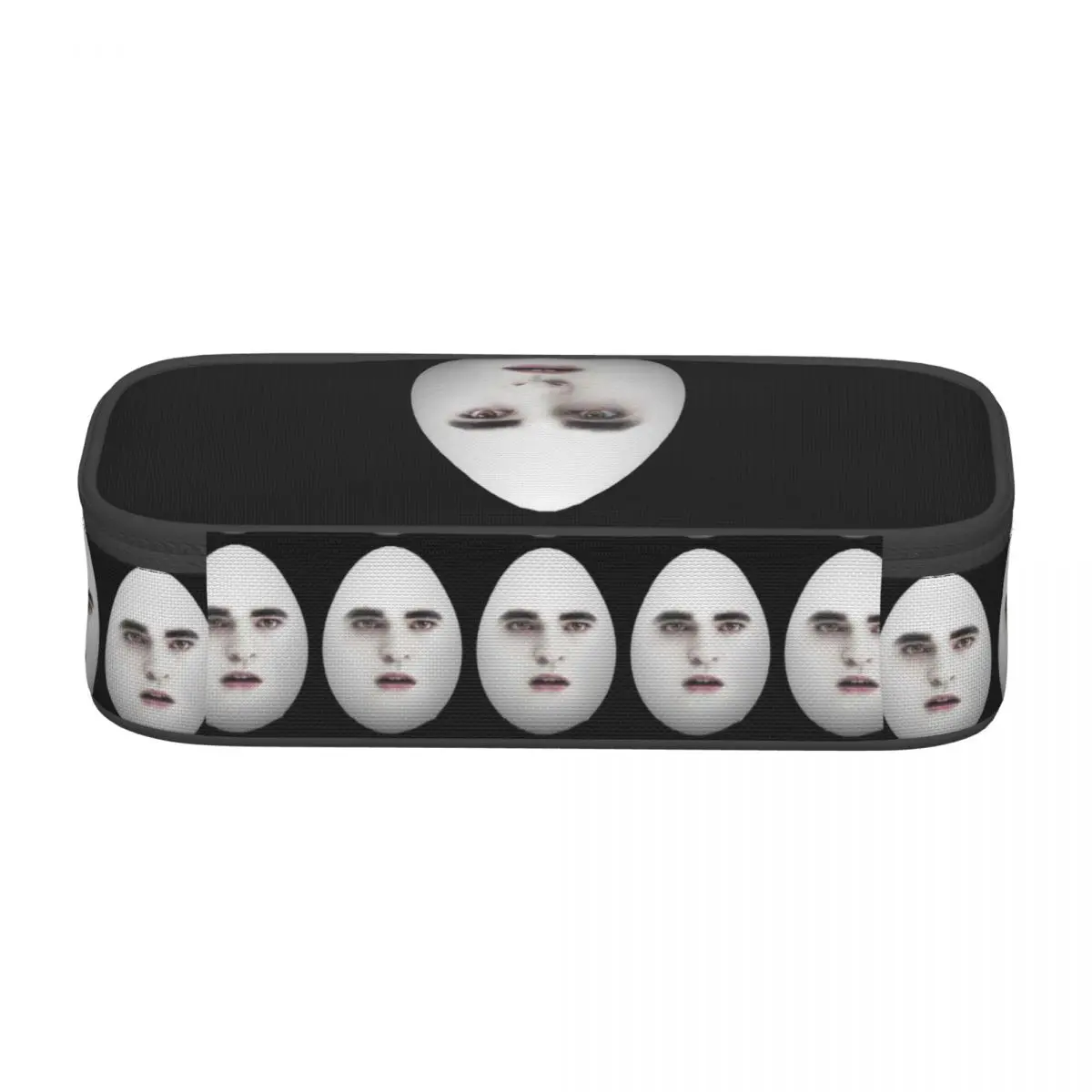 Eggward Funny Edward Cullen 연필 케이스 연필 파우치 보관 문구 용품 대형 보관 펜 박스 어린이를위한 연필 가방