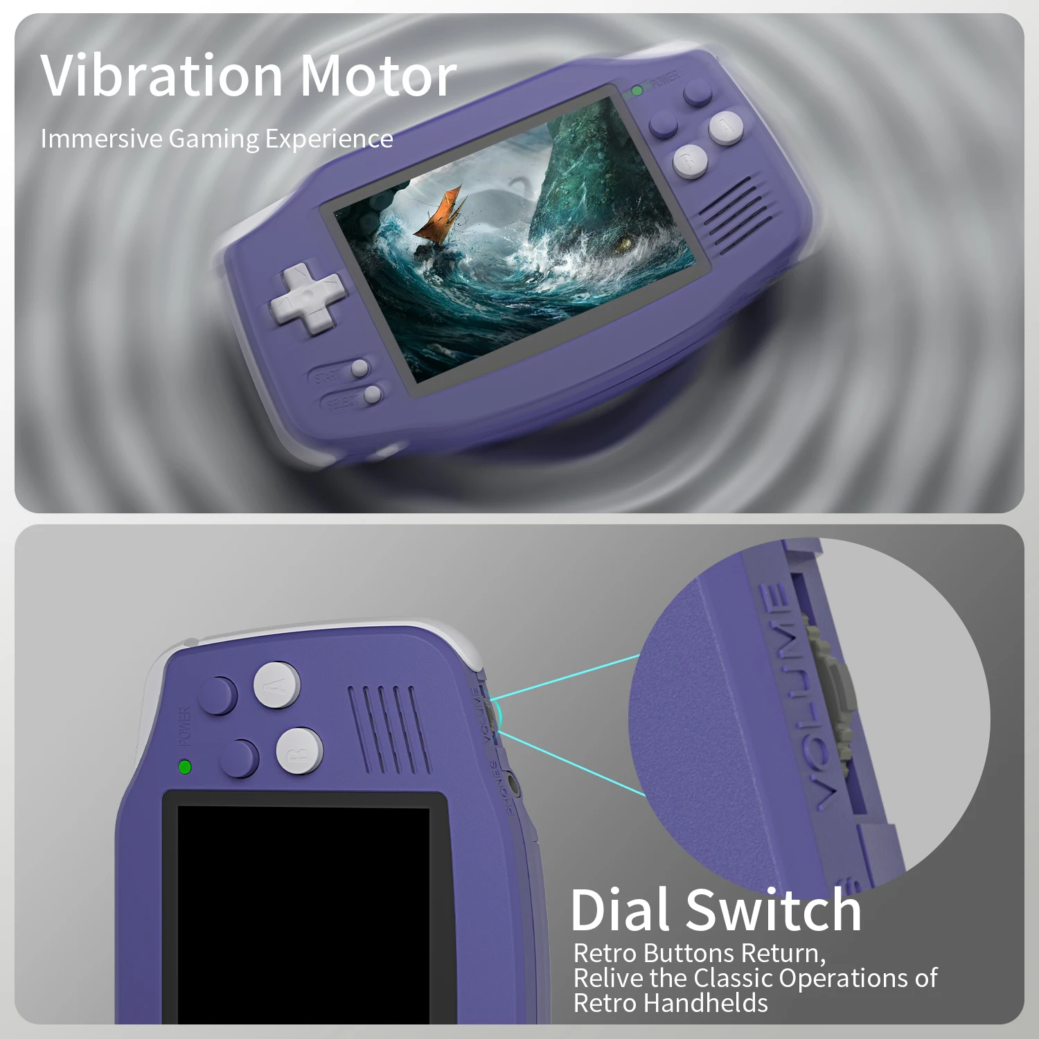 ANBERNIC RG34XX Consola de juegos portátil Linux 64 bits 3500mAH Bluetooth Pantalla IPS de 3,4 pulgadas RG 34XX Reproductores de videojuegos retro PSP - Image 5