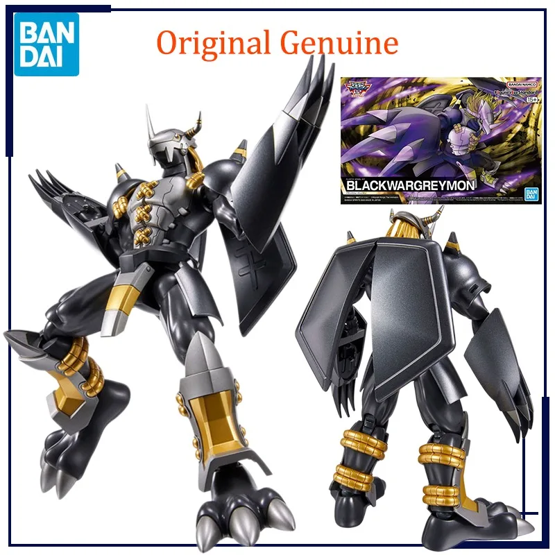 

Original Genuine Bandai Anime Digimon Adventure BlackWarGreymon TV FRS Assembly Model Toys Action Figure Gifts Collectible Kids