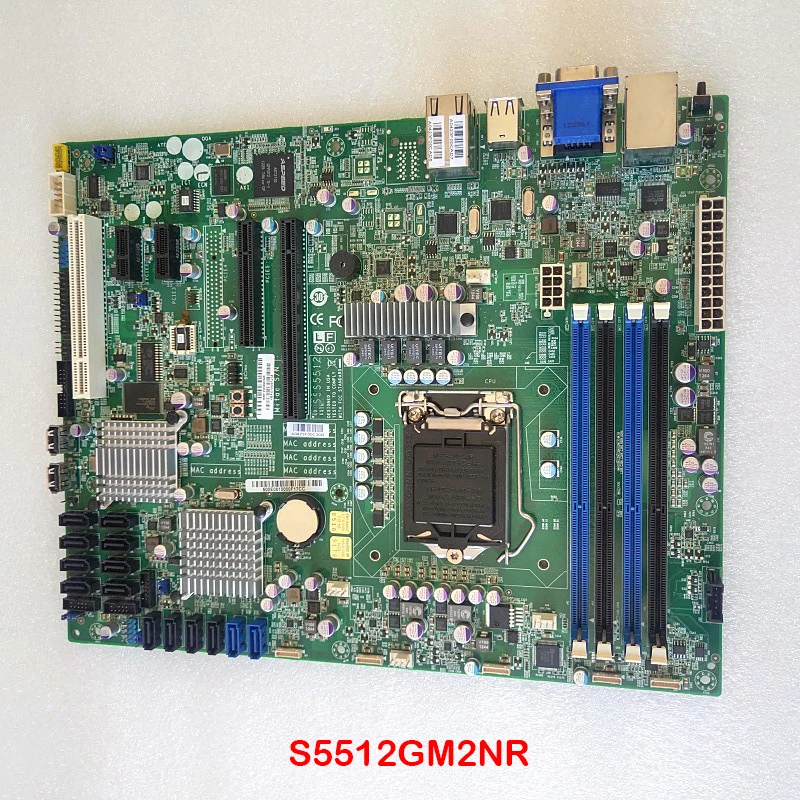 Two-Way Server Motherboard For TYAN S5512 1155 S5512GM2NR High Quality 2 Two Way Server Motherboard For TYAN S5512 1155 S5512GM2NR High Quality