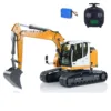 JDM-208 1/14 R920 RC Hydraulic Excavator Metal Radio Control Painted Finished Digger Model ST8 Light Truck Cars Toys for Boys 1