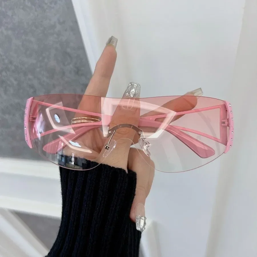 משקפי שמש מרובע מזדמן נשים גברים זוקקות שמש משקפיים נקבה מעצב המותג יפה נסיעות בחוץ oculos de sol