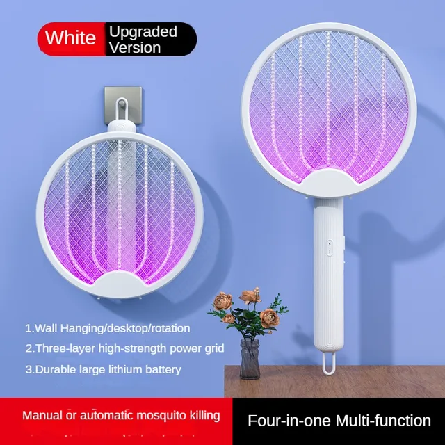 Szúnyogcsapda Újratölthető Hordozható Szúnyog Lámpa Utraviolet Fény Szúnyoggyilkos Elektronikus - Image 5