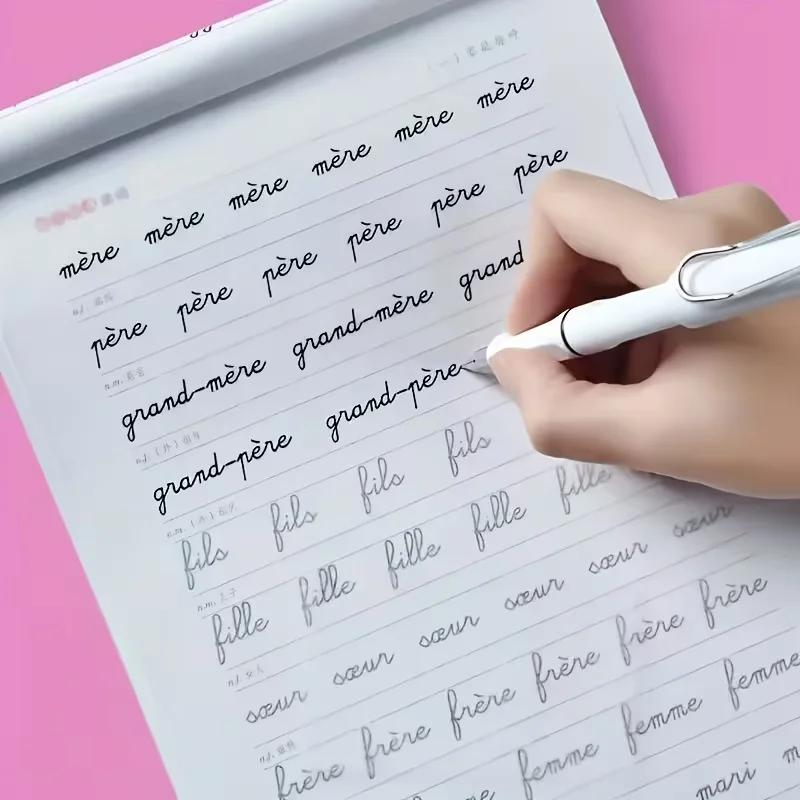 Studying French Calligraphy Involves Practicing The Art of Writing in Standard French Handwriting. - 4