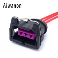 ชุดเซ็นเซอร์ความเร็วรอบมอเตอร์รถยนต์ 3 ขา 3.5 มม. 828840-1 ชุดสายไฟพร้อมขั้วต่อปลั๊กตัวเมีย สำหรับ EV1 443906233 4