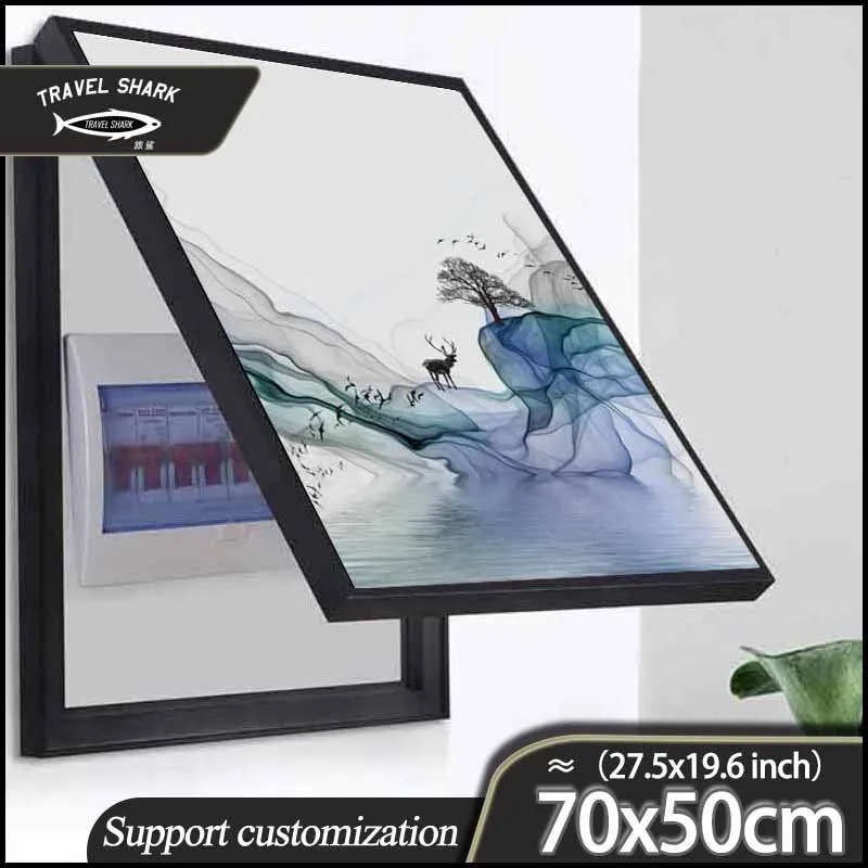 

Travel Shark Decorativ Paintings Of Electric Box Poster Art Pictures Frame Minimalist Decor Mural Of Home Accessories 70x50CM