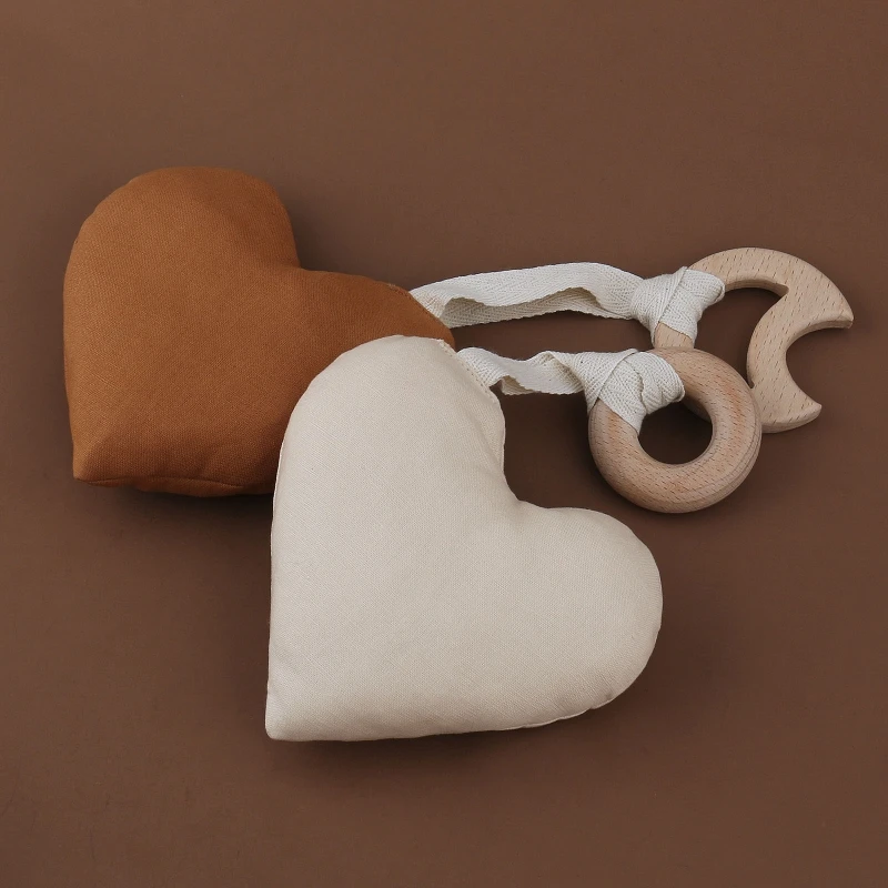 

Зажим для детской соски-цепочки, подвеска из мягкого хлопка в форме сердца, держатель для пустышки, декор, соска-пустышка,