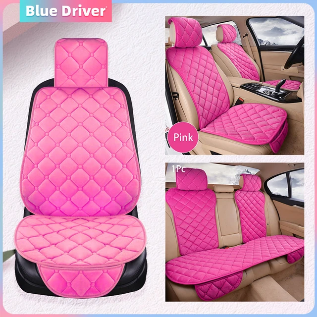 Autos itz bezug Set Universal Pink Sitzkissen Autos itz schutz matte Auto  bezüge passen für die meisten Auto innenausstattung - AliExpress